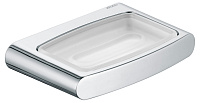 Keuco Elegance New Мыльница хрустальная, запасная, цвет: белый 11655 009000