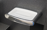 Keuco Elegance New Мыльница хрустальная, запасная, цвет: белый 11655 009000