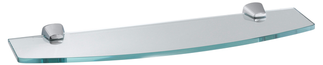 Keuco City.2 Полка стеклянная 65x13x3,5h см, цвет: прозрачный 27100 09400
