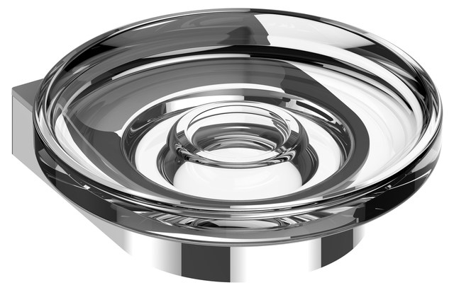 Keuco Smart.2 Мыльница со стеклянной чашей, подвесная, цвет: хром 14755 019000