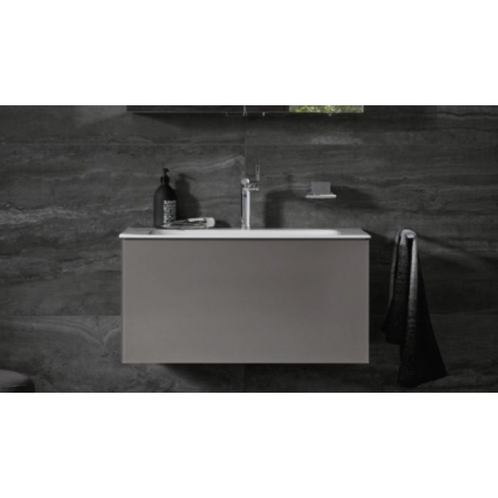 Keuco Plan Тумба под раковину 100x49x40h см, цвет: инокс матовый 32971 290000