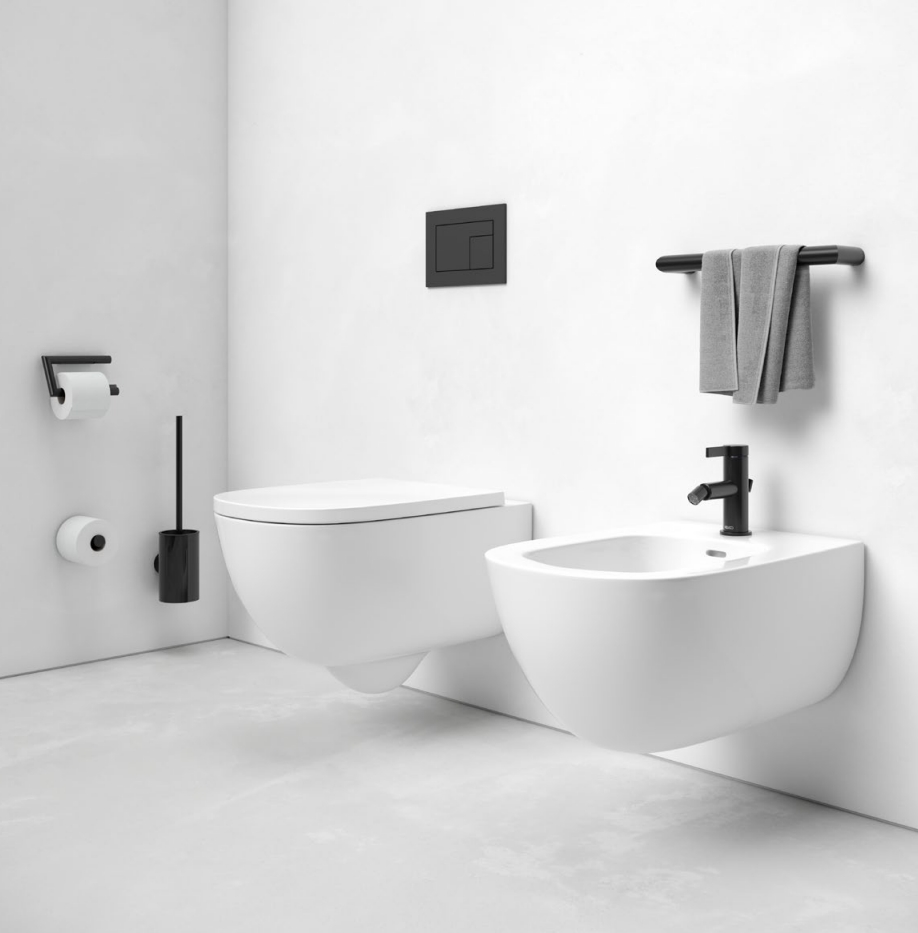 Keuco Ixmo Смеситель для биде, цвет: черный матовый 59509 372000