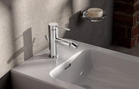 Keuco Ixmo Смеситель для биде рычажный, с донным клапаном, цвет: черный матовый 59509 373000