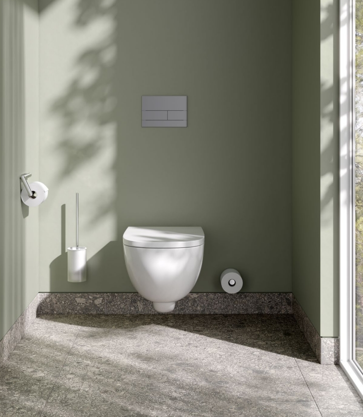 Keuco Сollection Reva Ершик для туалета, цвет: хром 12864 019000