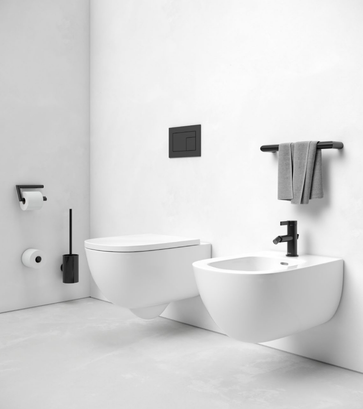 Keuco Сollection Reva Ершик для туалета, цвет: черный матовый 12864 379000