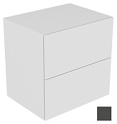 Keuco Edition 11 Тумбочка боковая с 2-мя выдвиж. ящиками 70x53,5x70h см, цвет: антрацит 31323 390000