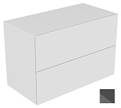 Keuco Edition 11 Тумбочка боковая с 2-мя выдвиж. ящиками 105x53,5x70h см, цвет: антрацит 31325 110000