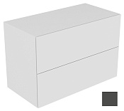 Keuco Edition 11 Тумбочка боковая с 2-мя выдвиж. ящиками 105x53,5x70h см, цвет: антрацит 31325 390000