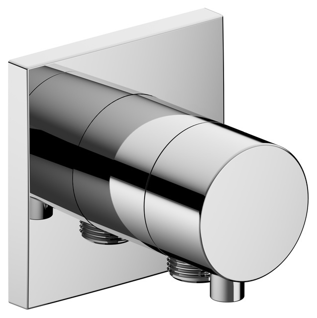 Keuco Ixmo Запорный вентиль с переключателем на 1 потребитель DN15, внешняя часть, цвет: хром 59541 011102