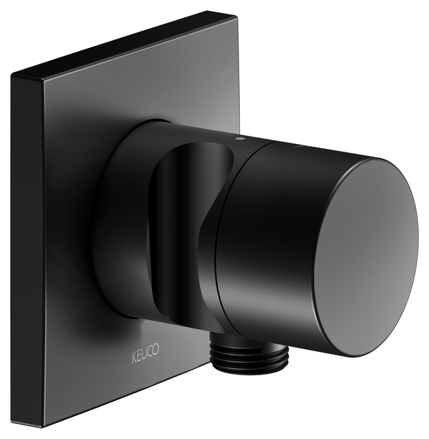 Keuco Ixmo Запорный вентиль, цвет: черный матовый 59541 370202