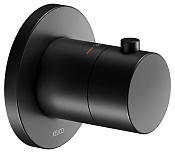 Keuco Ixmo Смеситель термостатический для душа, встраиваемый, цвет: черный матовый 59553 370001