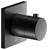 Keuco Ixmo Смеситель термостатический для душа, встраиваемый, цвет: черный матовый 59553 370002