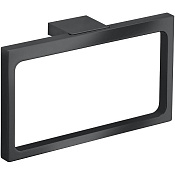 Keuco Edition 11 Полотенцедержатель 26,1 см, подвесной, цвет: хром черный брашированный 11121 130000