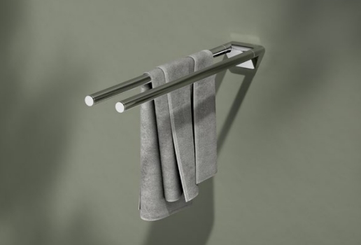 Keuco Сollection Reva Полотенцедержатель 3,4x45x8h см, цвет: хром 12818 010000