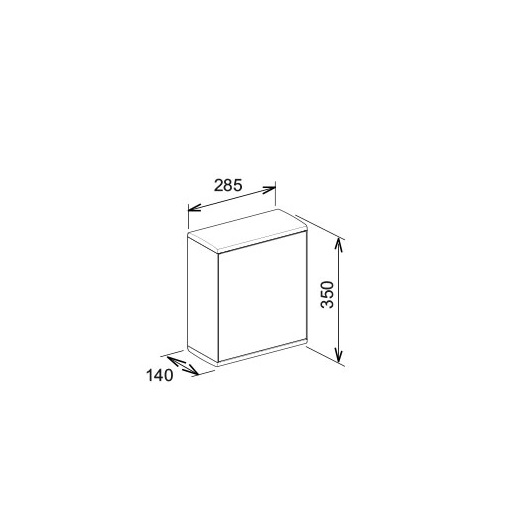 Keuco Collection Moll Дозатор для бумажных полотенец цвет: хром 12785 010100