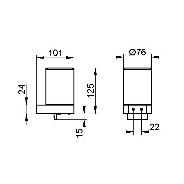 Keuco Plan Дозатор для жидкого мыла, цвет: нержавеющая сталь 14951 070000