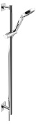 Keuco Ixmo Душевой гарнитур: штанга 85,5 см, шланг 160 см, душевая лейка 3 вида струи, цвет: хром 59587 010802