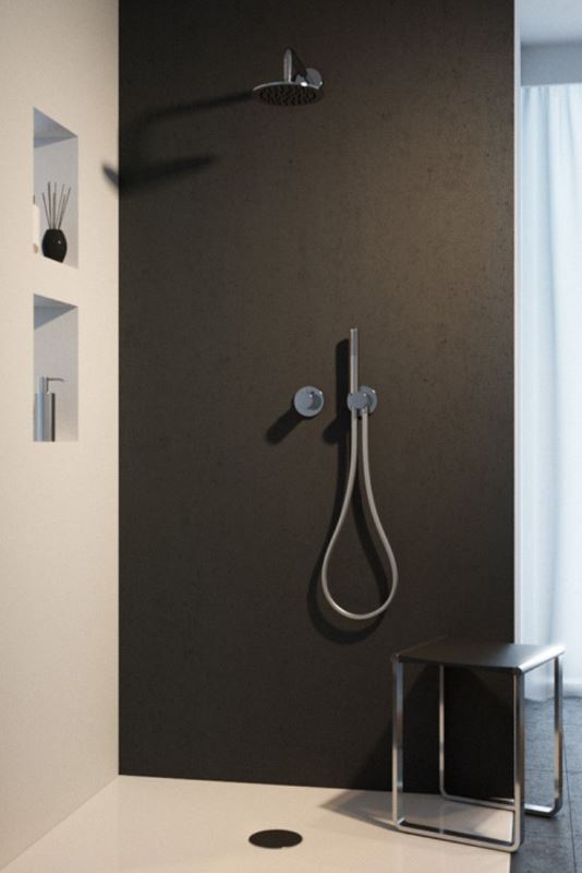 Keuco Ixmo Запорный вентиль с переключателем на 3 потребителя DN15, внешняя часть, цвет: хром 59549 011001