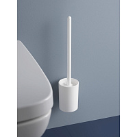 Keuco Smart.2 Ершик для унитаза напольный с керамической колбой, цвет: белый 14764 010100