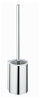 Keuco Plan Ершик для унитаза напольный с пластиковой колбой, цвет: алюминий 14972 170100