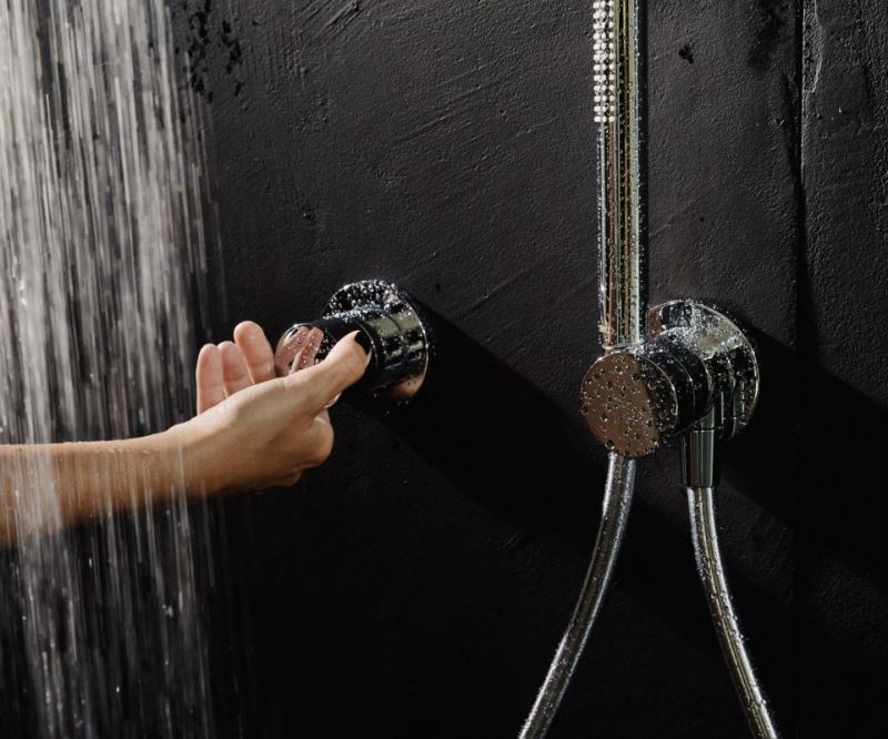 Keuco Ixmo Запорный вентиль, цвет: черный матовый 59549 370201