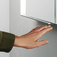 Keuco Royal Match Зеркальный шкаф, подвесной 130x16x70h см, цвет: серебро 12805 171301