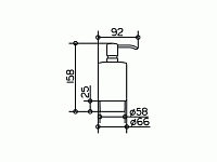 Keuco Plan Колба для дозатора цвет: белый 14948 009000