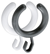 Keuco Plan Кольца для шторки 10 шт., цвет: черный 14927 000165