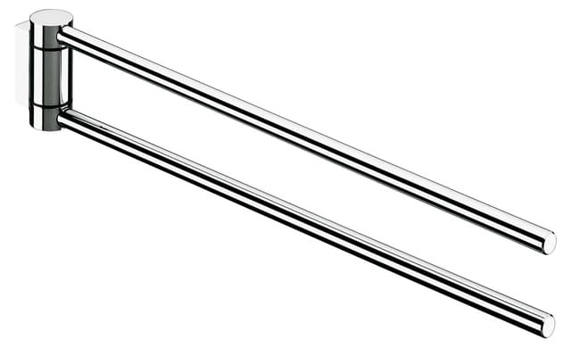 Keuco Plan Полотенцедержатель двойной, поворотный 30 см, цвет: алюминий 14919 170000