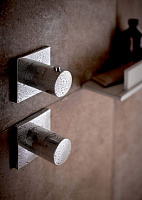 Keuco Ixmo Переключатель на 2 потребителя 8x9x8h см, цвет: хром 59556 010002