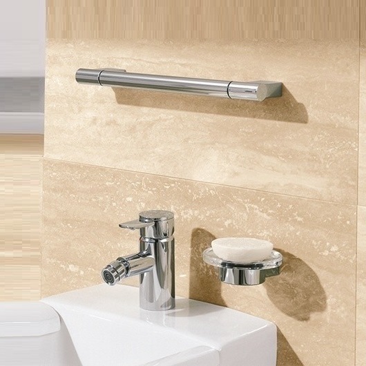 Keuco Plan Мыльница со стеклянной чашей, подвесная, цвет: алюминий 14955 179000