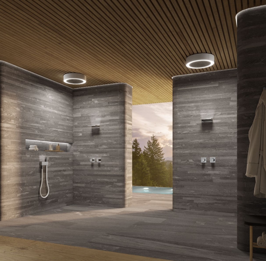 Keuco Ixmo Смеситель для душа с квадратной розеткой, цвет: хром 59551 010202