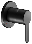 Keuco Ixmo Смеситель рычажный для душа, встраиваемый, цвет: черный матовый 59551 370301