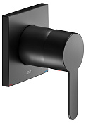 Keuco Ixmo Смеситель рычажный для душа, встраиваемый, цвет: черный матовый 59551 370302