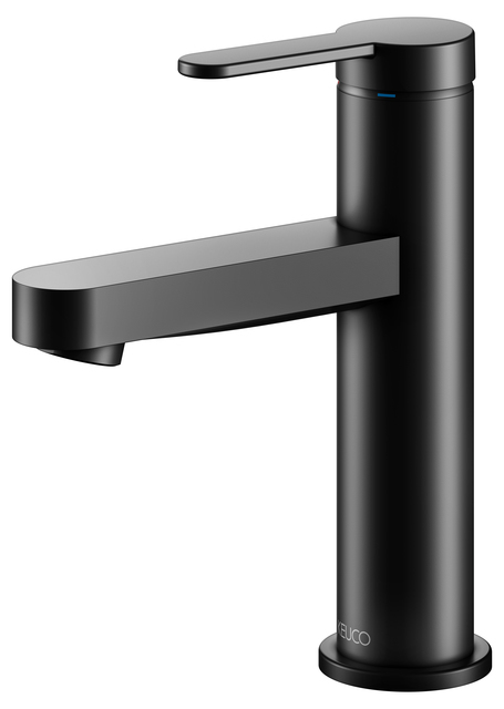 Keuco Ixmo Смеситель для раковины рычажный, без донного клапана, цвет: черный матовый 59502 373100