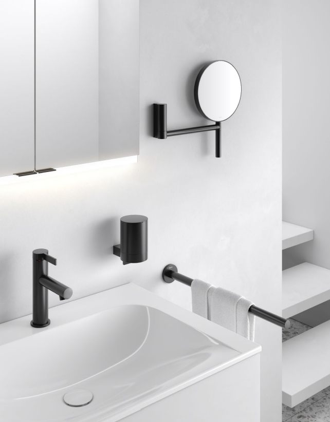 Keuco Ixmo Смеситель для раковины, цвет: черный матовый 59502 371100