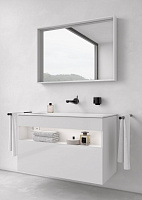 Keuco Ixmo Смеситель для раковины рычажный, встраиваемый, цвет: черный матовый 59516 370301