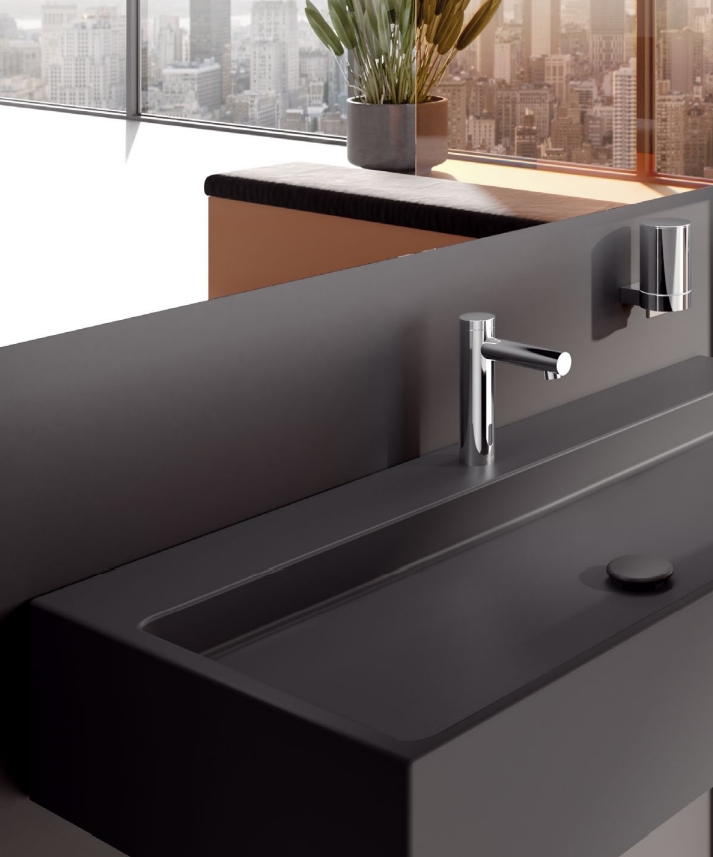 Keuco Ixmo Смеситель электронный для раковины, цвет: черный матовый 59511 371100