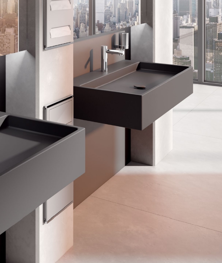 Keuco Ixmo Смеситель электронный для раковины, цвет: черный матовый 59512 371100