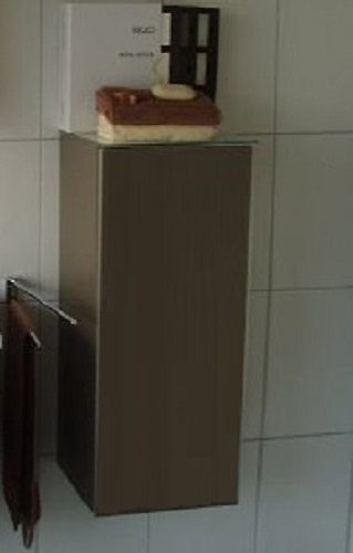 Keuco Edition 400 Шкаф средний 30x35x89,4h см, цвет: трюфель 31720 370002