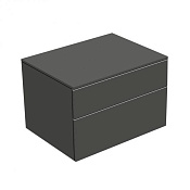 Keuco Edition 400 Тумба боковая подвесная 70x53,5x47,2h см, цвет: антрацит 31743 390000