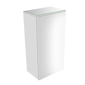 Keuco Edition 400 Шкаф средний подвесной, 2 стеклянные полки 45x30x89,4h см, цвет: белый 31725 400001