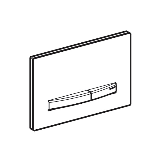 Geberit Sigma 50 Кнопка смыва для инсталляции, цвет: нержавеющая сталь 115.788.GH.2