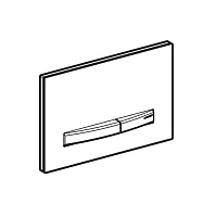 Geberit Sigma 50 Кнопка смыва для инсталляции, цвет: нержавеющая сталь 115.788.GH.2