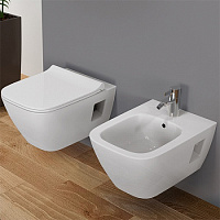 Geberit Smyle Square Биде подвесное стандартное, цвет белый 500.209.01.1