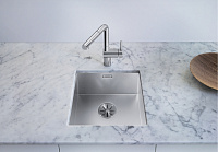 Blanco Zerox Кухонная мойка, встр. снизу 38x44x17,5h, цвет: сталь 521583