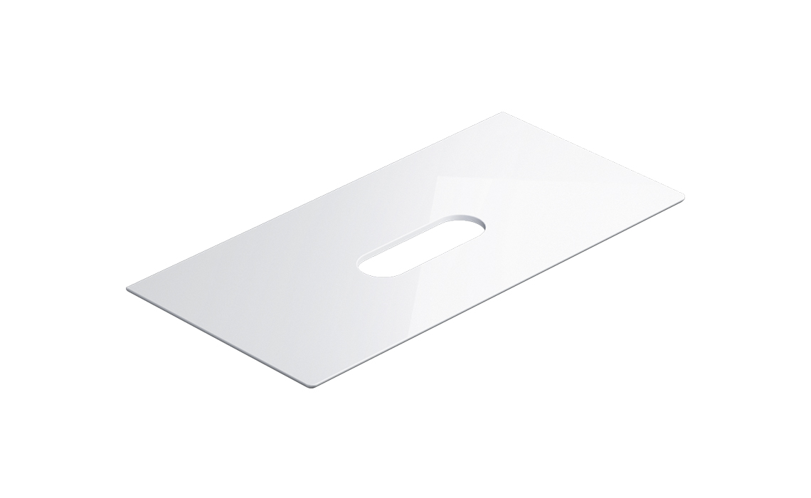 Catalano Ceramic Top Столешница керамическая 100x50 см, цвет: белый глянцевый 0831000001