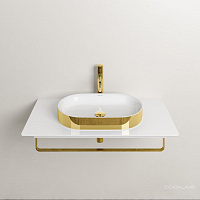 Catalano Ceramic Top Столешница керамическая 100x50 см, цвет: белый глянцевый 0831000001