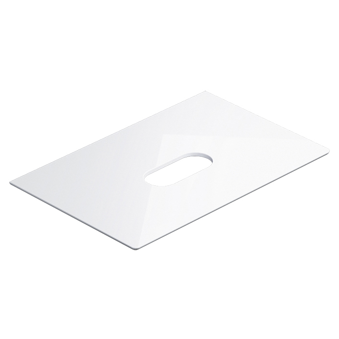 Catalano Ceramic Top Столешница керамическая 75x50 см, цвет: белый глянцевый 0830750001
