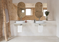 Catalano Ceramic Top Столешница керамическая 75x50 см, цвет: белый глянцевый 0830750001